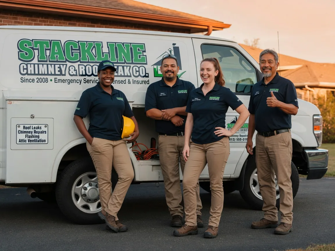 Chimney flashing repair company in Horsham, PA